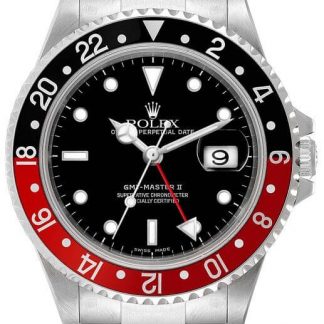 Rolex GMT-Master II Coke Black Dial Men's Watch 16710